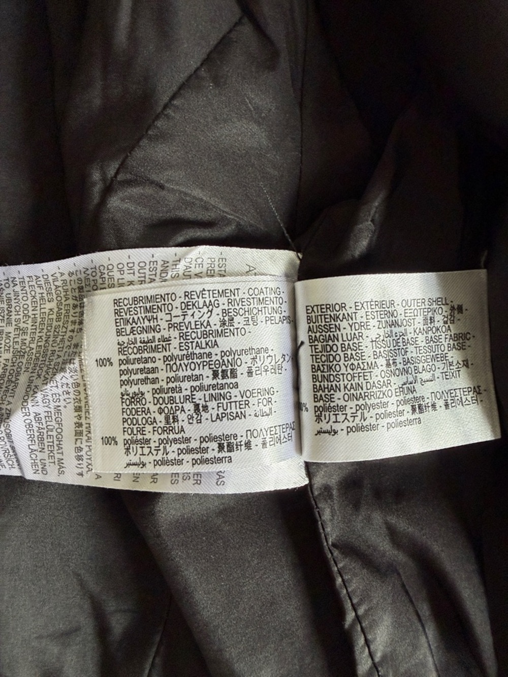 Zara Washed Black Cropped Moto Leather Jacket - Picture 7 of 8